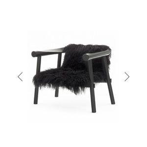 Black Icelandic Sheepskin